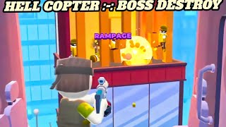 HELL COPTER :-: BOSS DESTROY