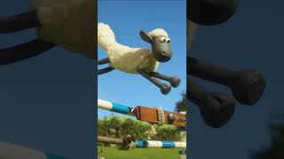 Jump Sheep Jump!🐑🐑🐑 #Shorts #Shaunthesheep  #Cartoonforkids #Animation  #Sports