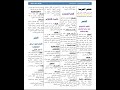 ملخص الادب العربي للسنة ثالثة ثانوي الشعب العلمية
