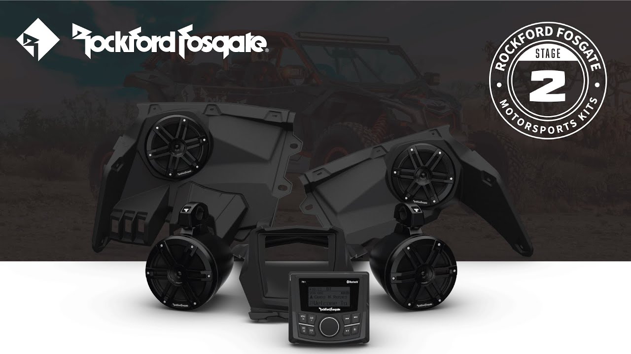 Rockford Fosgate Can-Am X3 Stage (Gen-3) Rockford Fosgate ®