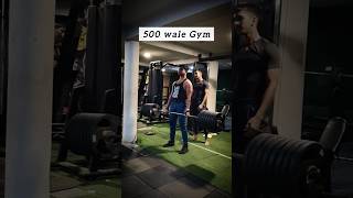 500 wale gym 🤣 #fitnessabdullah #shorts #gym