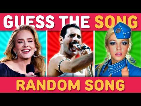 GUESS THE 40 RANDOM SONGS 🎶 🎸 🤩 | Music Quiz