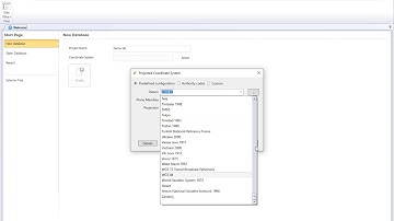 Geotools: Database Creation