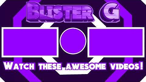 Outro for Blister g