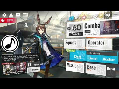 Arknights OST "Void" full version example in game.