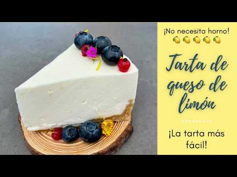 Lemon Cheesecake🍋 No-Bake! Super Easy Recipe🤤