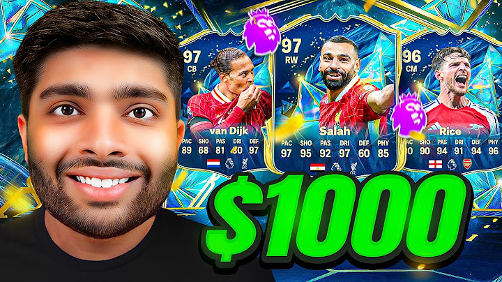 I Spent $1000 on Premier League TOTS…