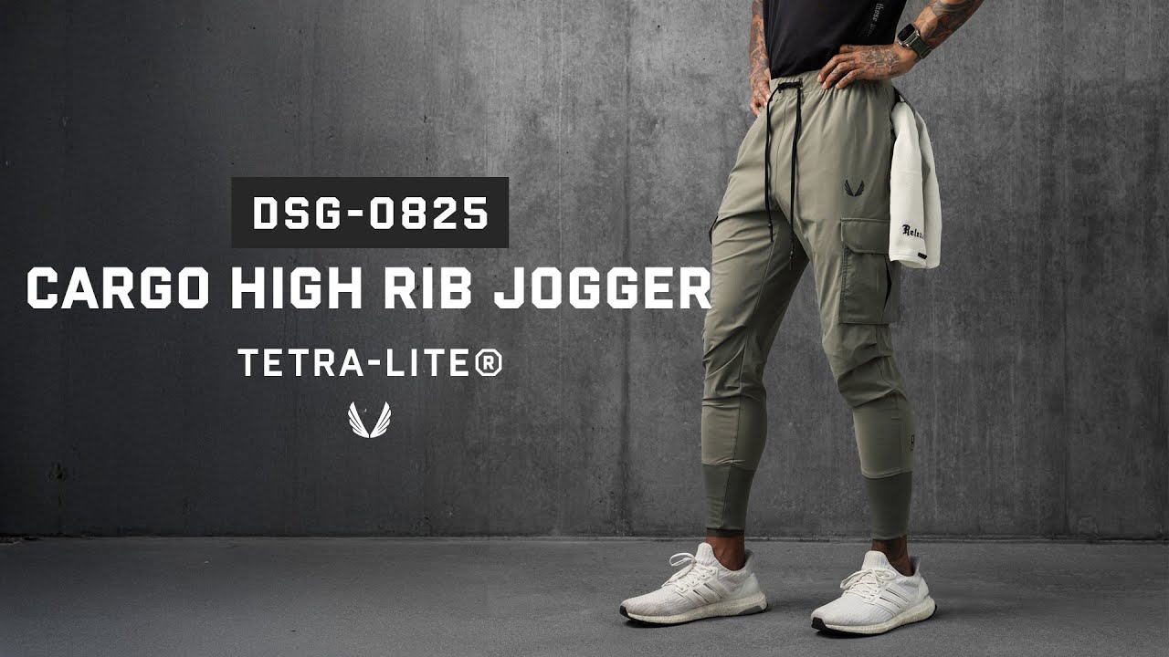 Our most popular gym jogger of all time – Tetra-Lite® Cargo High Rib Jogger Breakdown