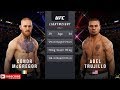 CONOR MCGREGOR VS ABEL TRUJILLO LIGHTWEIGHT BOUT MATCH FIGHT