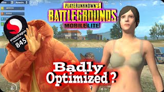 PUBG MOBILE LITE Snapdragon 845 Gameplay - Mal Optimizado?