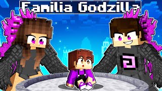 S4Ulo Foi Adotado Por Uma Família De Godzillas No Minecraft