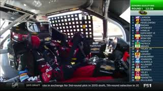 Famous 2015 NASCAR Cup Series @ Sonoma Quali. - Kyle Larson New Track Record Wealth