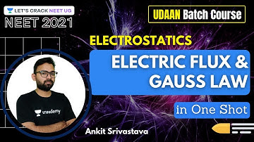 Electrostatics: Electric Flux & Gauss Law | NEET 2021 | Ankit Srivastava
