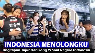 INDONESIA MENOLONGKU !! Ungkapan Mengejutkan Han Song Yi Tentang Dirinya, Red Sparks, Dan Indonesia