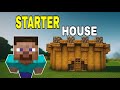 🏚️I Finally Built My First House in Minecraft... And It Went Wrong!🤣
