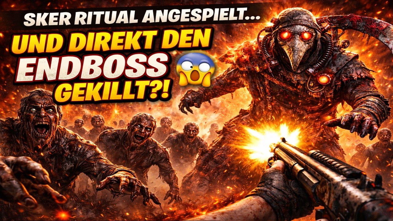 Sker Ritual angespielt… und direkt den Endboss auf der ersten Map ...
