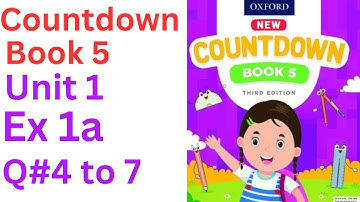 oxford countdown book class 5 Unit 1 Ex 1a || class 5 Ex 1a Q#1 to 3 💯 solution @ytacademy198
