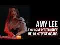 Evanescence's Amy Lee Performs Using a Hello Kitty Keyboard