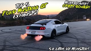 Top 5 Ford Mustang GT 5.0 Exhausts 2022! by Car Culture 217,609 views 1 year ago 4 minutes, 1 second