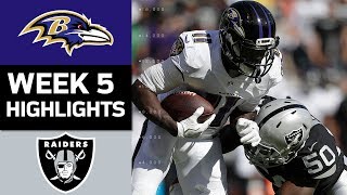 The baltimore ravens battle oakland raiders during week 5 of 2017 nfl
season. watch full games with game pass:
https://www.nfl.com/gamepass?campa...