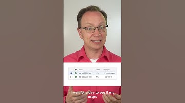 Canary deployments on Google Cloud Run #shorts