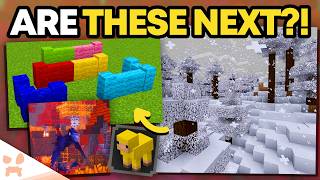 MINECRAFT JUST REVEALED MORE UPDATE FEATURES: NEW SNOWY BIOME, BIRDS + WOOL WALLS?!
