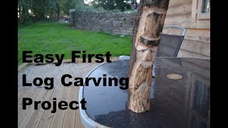 Celebrity Simple! Quick! Easy! Beginner Wood Carving Project!! Profile