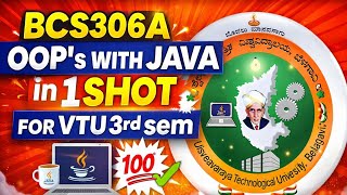 OOPS WITH JAVA 1 SHOT FOR VTU