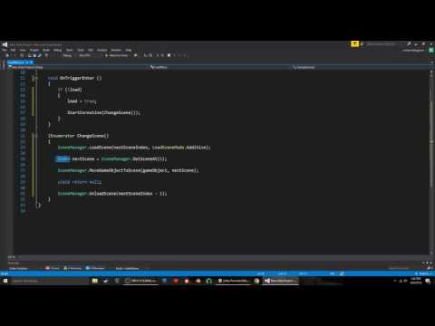 Unity - Using SceneManager.MoveGameObjectToScene