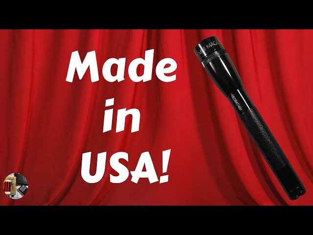 Mini MagLite LED 2-Cell AA SP2201HL Flashlight Review - YouTube