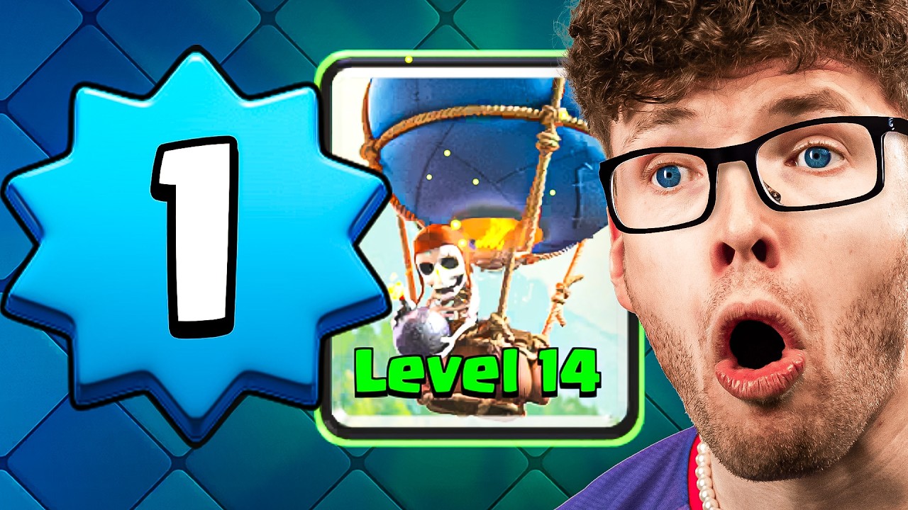 😱🤯LEVEL 14 BALLON mit LEVEL 1... (Gegner sind stinksauer) | Clash Royale Deutsch