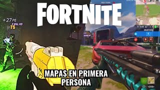 Los mejores mapas en primera persona en fortnite