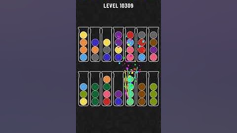 Ball Sort Puzzle Level 10309 / Water Sort Puzzle Level 10309  / all the same