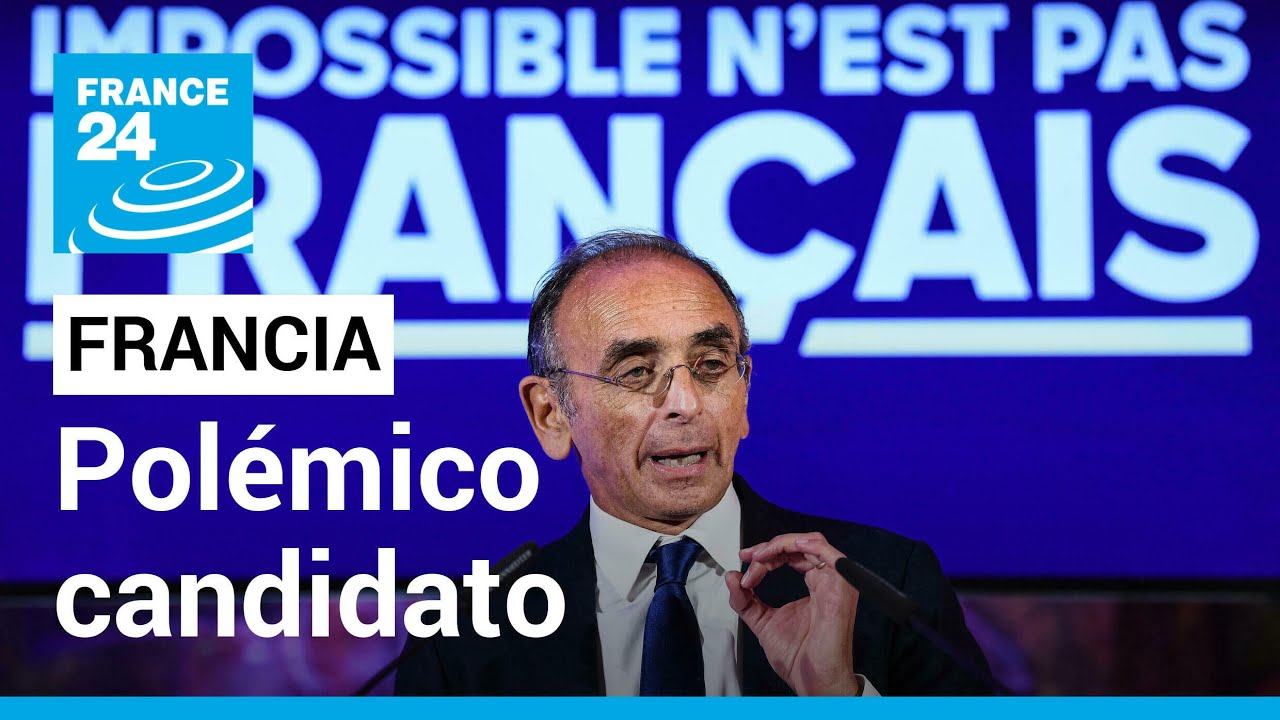 ¿Quién es Eric Zemmour, polémico candidato a la elección presidencial en Francia?