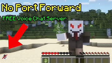 How To Make a Minecraft Server with Voice Chat for FREE (NO PORT FORWARDING)