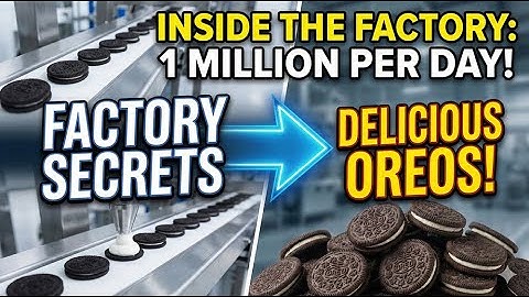 How It’s Made: Oreo Biscuits | Full Factory Tour & Manufacturing Process