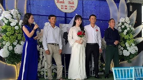 LỄ CƯỚI CỦA ĐỨC HẠNH VÀ NGỌC BÍCH- THÁI AN- TỨ KỲ- HẢI PHÒNG NGÀY 2-8-2025