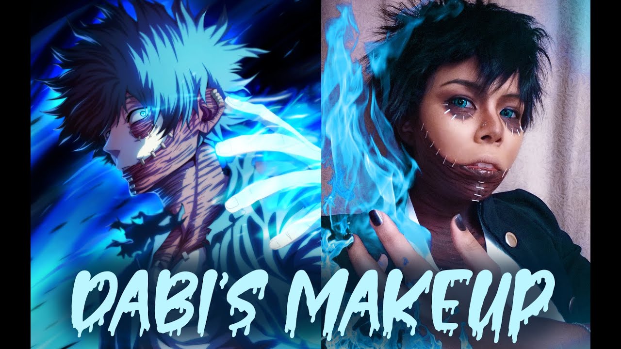 Dabi (My Hero Academia) Cosplay Makeup