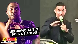 Reaccion de Don Omar al ver a su ex rival Daddy Yankee predicar la palabra de Dios