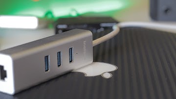 Inateck HB4103 USB 3.0 Hub/Gigabit Ethernet Adapter Review @inateckofficial