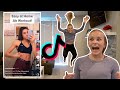 TRYING THE MOST POPULAR WORKOUT ROUTINES ON TIKTOK | holy heck was i NOT prepared