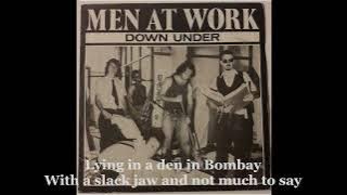 men at work - down under (instrumental / remastered)