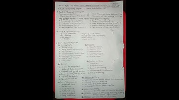 honours  2nd year English final suggestion (compulsory) exam 2022 held 2023