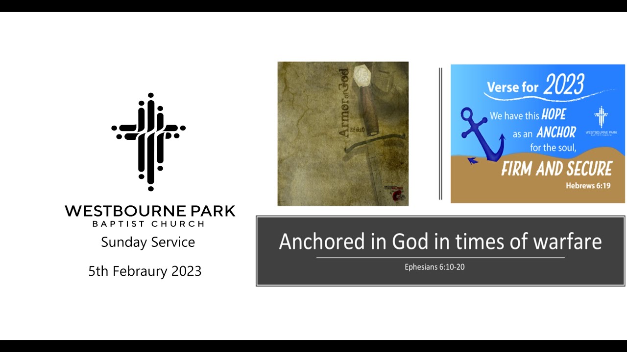 Westbourne Park Baptist Church Sunday Worship 5th February 2023 YouTube