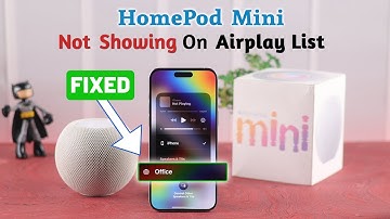 Fix - HomePod Mini Not Showing Up in Airplay!