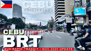 Cebu Bus Rapid Transit Cebu Brt And Tour Update In Osmeña Blvd And Escario St., November 2025
