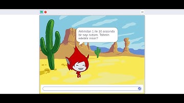 Scratch İle Sayı Tahmin Oyunu Yapımı