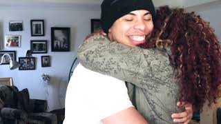 Soldier Homecoming: My Little Brother Surprised the Family For The Holidays - My Mom Cried 😭