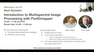 DroneCamp 2022 ep16: Multispectral Image Processing with Pix4D