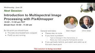 DroneCamp 2022 ep16: Multispectral Image Processing with Pix4D